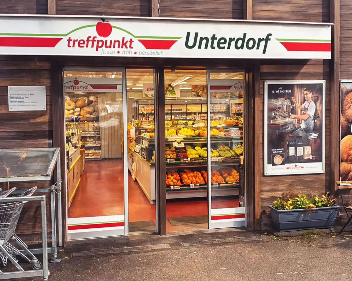 Treffpunkt Unterdorf Eingang an der Dorfstrasse in Windisch